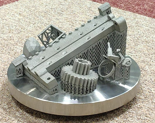 Кольцо на платформе 3D принтера